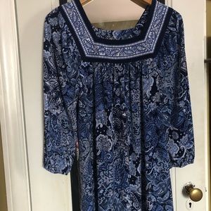 Michael Kors Beach/Lounge Floral Tunic